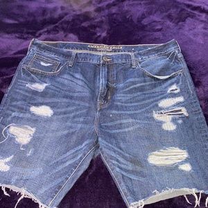 AE men’s jean shorts